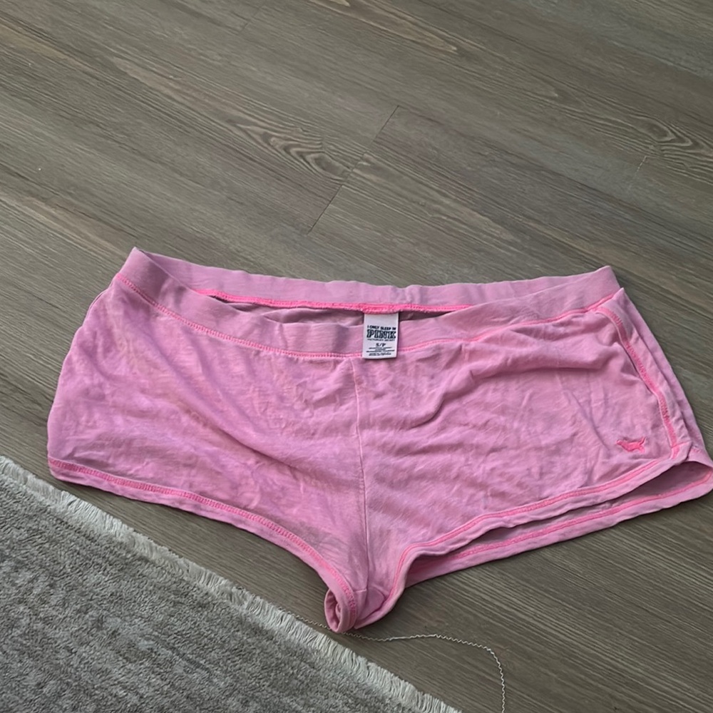 PINK Victoria's Secret Light Pink Lounge Shorts